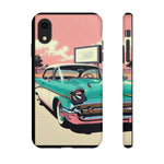 1957 Bel Air Turquoise Drive-In Tough Phone Case Cover Gift