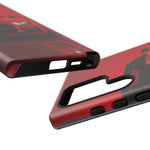 Red Mustang Art Phone Case, GT500 American Muscle Car Tough Cover