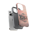 1957 Chevy Bel Air Blush Cream Tough Phone Case for Classic Car Fans