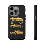 Yellow IROC-Z Camaro Triple View Tough Phone Case Cover Gift