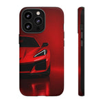 Torch Red C8 Corvette Studio Tough Phone Case