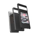 R34 Skyline GT-R Sakura Mountain JDM Tough Phone Case Gift