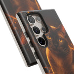 Burmese Golden Sable Portrait Art Tough Phone Case