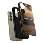C4 ZR1 Corvette Phone Case, Black Misty Mountain Pass Cover