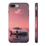 White FD RX-7 Blush Pink Sky Tough Case