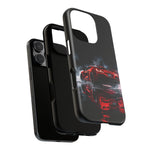 Z06 C8 Phone Case, Red Smoke Studio Reflection Cover