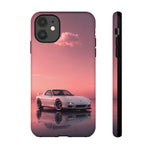White FD RX-7 Blush Pink Sky Tough Case