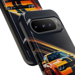 Challenger Widebody Orange Muscle Art Tough Phone Case
