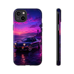 Retro JDM Sports Car Sunset MR2  phone case | Tough Cases