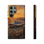 73 Chevy C10 Square body Truck Two-Tone Sunrise Tough Phone Case