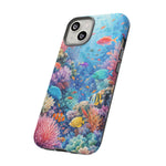 Underwater Coral Reef Phone Case | Colorful Tropical Fish Ocean Scene