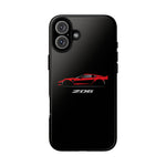 Red C7 Z06 Phone Case for Chevy Sports Car Enthusiasts, Tough Cover