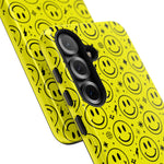 Acid Smiley Repeat Pattern Art Tough Phone Case