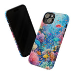 Underwater Coral Reef Phone Case | Colorful Tropical Fish Ocean Scene