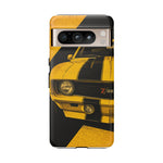 Z28 Yellow Camaro Retro Poster Tough Phone Case