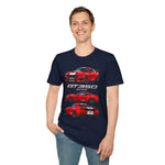 Red 2025 GT350 Muscle Car T-Shirt | Racing Mustang Graphic Tee