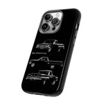 1960 Chevy El Camino Phone Case Featuring Classic American Pickup Artwork
