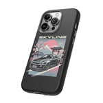 R34 Skyline GT-R Sakura Mountain JDM Tough Phone Case Gift