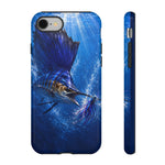 Sailfish Phone Case, Deep Sea Fishing Strike Tough Cover for Men