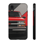 OBS Chevy Truck Victory Red Tough Phone Case