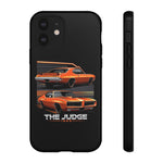 1969 GTO Judge Orange Muscle Car Tough Phone Case Cover Gift