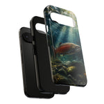 Salmon River Fishing Phone Case, Sunlit Current Cover