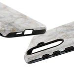 White Marble Pattern Phone Case | Tough Cover