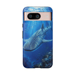 Whale Shark Phone Case, Sunlit Spotted Pattern Cover