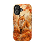Autumn Fox Woodland Art Tough Phone Case