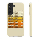 Nashville Retro Stack phone case | Tough Cover