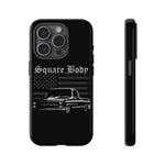 C10 Square Body Truck Phone Case Featuring Classic Chevy Pickup Artwork