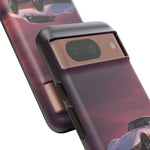 Soft White C3 Corvette Mauve Sky Phone Case