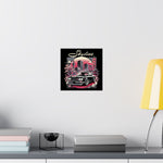 Skyline Hakosuka Poster JDM Classic Car Tokyo Cherry Blossom Wall Art