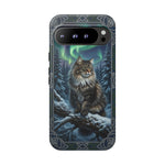Norwegian Forest Cat Nordic Art Tough Phone Case