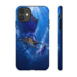 Sailfish Phone Case, Deep Sea Fishing Strike Tough Cover for Men