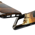 70 Chevelle SS Phone Case, Blue Muscle Car Golden Hour Dirt Road Cover