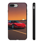 Red C4 ZR-1 King of the Hill Art Tough Phone Case