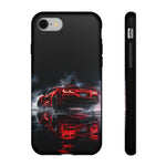 Z06 C8 Phone Case, Red Smoke Studio Reflection Cover