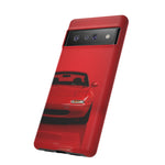 Red Miata Phone Case, NA MX5 90s JDM Roadster Tough Cover