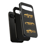 Gold Fairlady Z Classic Sports Car Tough Phone Case - 3 View