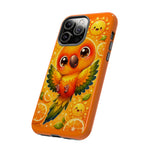Sun Conure Kawaii Citrus Art Tough Phone Case