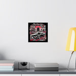 Silvia Poster Japanese City Skyline Cherry Blossom JDM Art