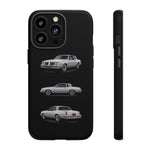 Silver Cutlass Supreme Classic Coupe Tough Phone Case - 3 View