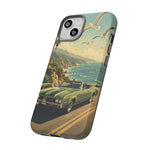 Vintage Olds 442 Convertible Coastal Drive phone case