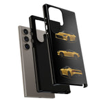 Gold Fairlady Z Classic Sports Car Tough Phone Case - 3 View