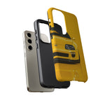 Yellow Supra Phone Case, MK4 90s JDM Legend Tough Protective Cover for Men