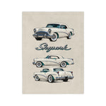 Classic 1954 Skylark Car Blanket | Vintage 1950s Automobile Throw