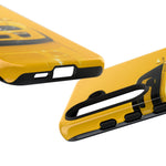 Yellow Supra Phone Case, MK4 90s JDM Legend Tough Protective Cover for Men