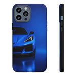 Rapid Blue C8 Corvette Studio Tough Phone Case