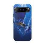 Sailfish Phone Case, Deep Sea Fishing Strike Tough Cover for Men
